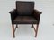 Danish Rosewood and Leather Armchair by Hans Olsen for Skipper, 1960s 1