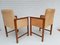 Danish Teak and Leather Armchairs by Hans Olsen for Skipper, 1960s, Set of 2, Image 6