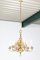 Antique Baroque Style Dutch Brass Chandelier, 1880s 2