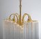 Italian Murano Glass Model Quadriedri Ceiling Lamp, 1970s 11