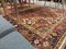 Antiker orientalischer Teppich mit geometrischem Muster 7