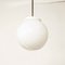 White Opaline Glass Ceiling Lamp, 1930s, Image 4