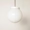 White Opaline Glass Ceiling Lamp, 1930s, Image 3