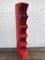 Red Model Totem Shelf by Valeric Doubroucinskis for Rodier, 1970s 2