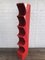 Red Model Totem Shelf by Valeric Doubroucinskis for Rodier, 1970s 1