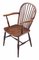 19th Century Victorian Ash, Elm, and Yew Windsor Armchair, Image 9