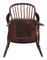 19th Century Victorian Ash, Elm, and Yew Windsor Armchair 8