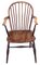 19th Century Victorian Ash, Elm, and Yew Windsor Armchair 1