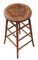 19th Century Victorian Ash and Elm Stool, Image 3