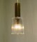 Brass and Glass Cascading Ceiling Lamp, 1960s 9