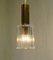 Brass and Glass Cascading Ceiling Lamp, 1960s, Image 9