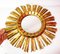 Giltwood Sunburst Mirror, 1950s, Image 2