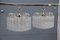 Ice Glass Ceiling Lamps from Venini, 1960s, Set of 2 9