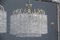 Deckenlampen aus Eisglas von Venini, 1960er, 2er Set 8