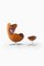 Juego de silla Egg modelo 3316 y taburete modelo 3127 de Arne Jacobsen para Fritz Hansen, 1967, Imagen 1