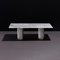 White Carrara Marble and Cast Aluminum Doris Dining Table by Fred & Juul, Image 3