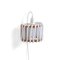 Small White Macaron Wall Lamp by Silvia Ceñal for Emko 2