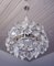 Austrian Crystal and Silver-Plated Nickel Chandelier from Bakalowits & Söhne, 1950s 7