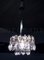 Austrian Crystal and Silver-Plated Nickel Chandelier from Bakalowits & Söhne, 1950s 6