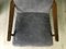 Mid-Century Sessel aus Schaffell in Grau 9