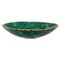 Bol Rond en Malachite et Laiton, 1960s 1