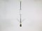 Lámpara de araña italiana era espacial de metal blanco, años 60, Imagen 10