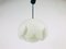German White Opaline Glass Ceiling Lamp from Peill and Putzler, 1970s, Image 1