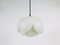 German White Opaline Glass Ceiling Lamp from Peill and Putzler, 1970s 2