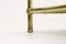 Italian Brass, Faux Bamboo, and Glass Coffee Table, 1970s 3