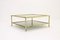 Italian Brass, Faux Bamboo, and Glass Coffee Table, 1970s, Image 8