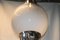 Chromed Metal and Murano Glass Ceiling Lamp from Selenova, 1970s, Image 7
