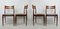 Vintage Rosewood Dining Chairs, 1960s, Set of 4 4