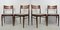 Vintage Rosewood Dining Chairs, 1960s, Set of 4 2