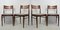 Vintage Rosewood Dining Chairs, 1960s, Set of 4, Image 2
