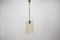 Brass and Glass Pendant Lamp from Zelezny Brod, 1970s, Image 1