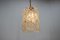 Brass and Glass Pendant Lamp from Zelezny Brod, 1970s, Image 4