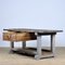Industrial Wooden Work Table, 1950s 7