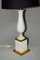 Neoclassical Alabaster and Gilt Bronze Table Lamp, 1970s 7