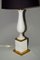 Neoclassical Alabaster and Gilt Bronze Table Lamp, 1970s, Image 7