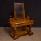 Antique Neoclassical Pitch Pine Dressing Table 6