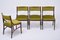Modell 110 Esszimmerstühle aus Palisander & grünem Samt von Ico & Luisa Parisi für Cassina, 1960er, 4er Set 2
