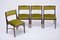 Modell 110 Esszimmerstühle aus Palisander & grünem Samt von Ico & Luisa Parisi für Cassina, 1960er, 4er Set 1
