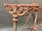 Antique Cast Iron and Marble Bistro Table, 1900s 4