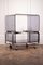 Mid-Century Acrylic Glass and Chrome Console Table, 1960s 2