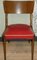 Chaises de Salon Mid-Century Rouges, Set de 2 6