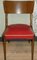 Mid-Century Red Dining Chairs, Set of 2, Image 6