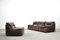 Leather 144 Sofas by Friedrich Hill for Walter Knoll / Wilhelm Knoll, 1970s, Set of 5, Image 6