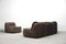 Leather 144 Sofas by Friedrich Hill for Walter Knoll / Wilhelm Knoll, 1970s, Set of 5, Image 8