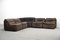 Leather 144 Sofas by Friedrich Hill for Walter Knoll / Wilhelm Knoll, 1970s, Set of 5 4