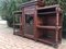 Antique Wood and Mahogany Buffet 1